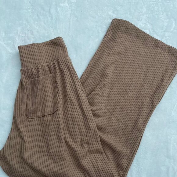 Abercrombie & Fitch Pants - Abercrombie & Fitch Wide Leg Lounge Pants Women M Cozy